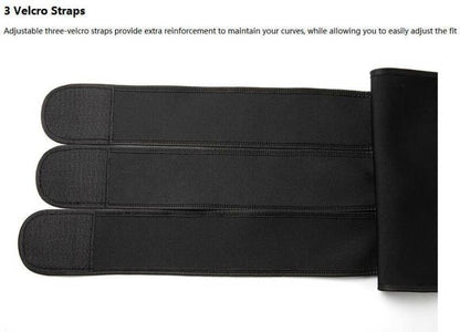 Adjustable neoprene sauna waist trainer sweat belt for postpartum and core support