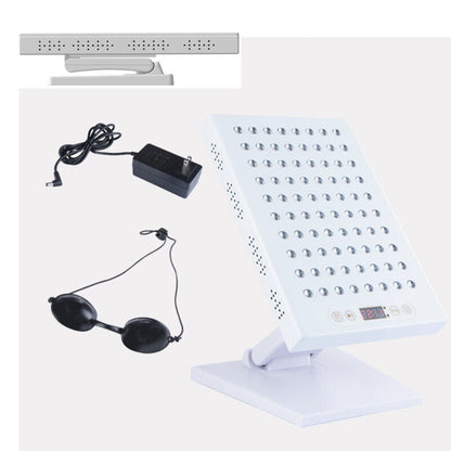 400W red light therapy panel with 660nm and 850nm near-infrared LEDs