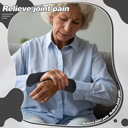 Silicone gel thumb support compression glove for arthritis and tendonitis