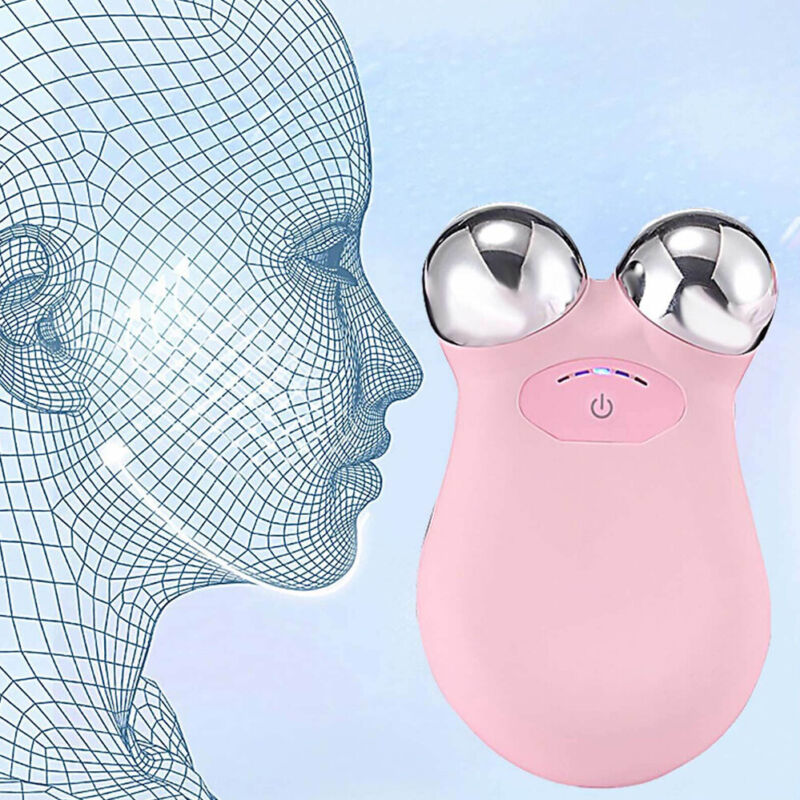 Microcurrent facial lifting device for anti-aging and sculpting