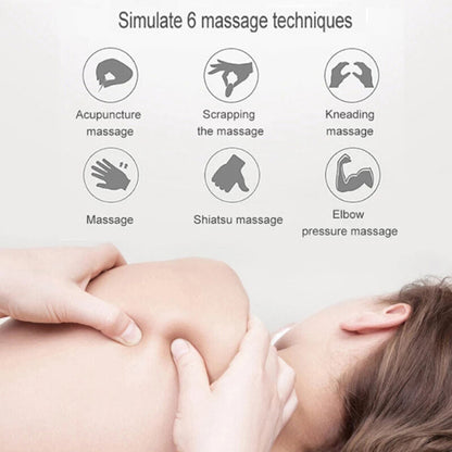 Wireless portable TENS EMS pulse massager for back, neck and muscle pain