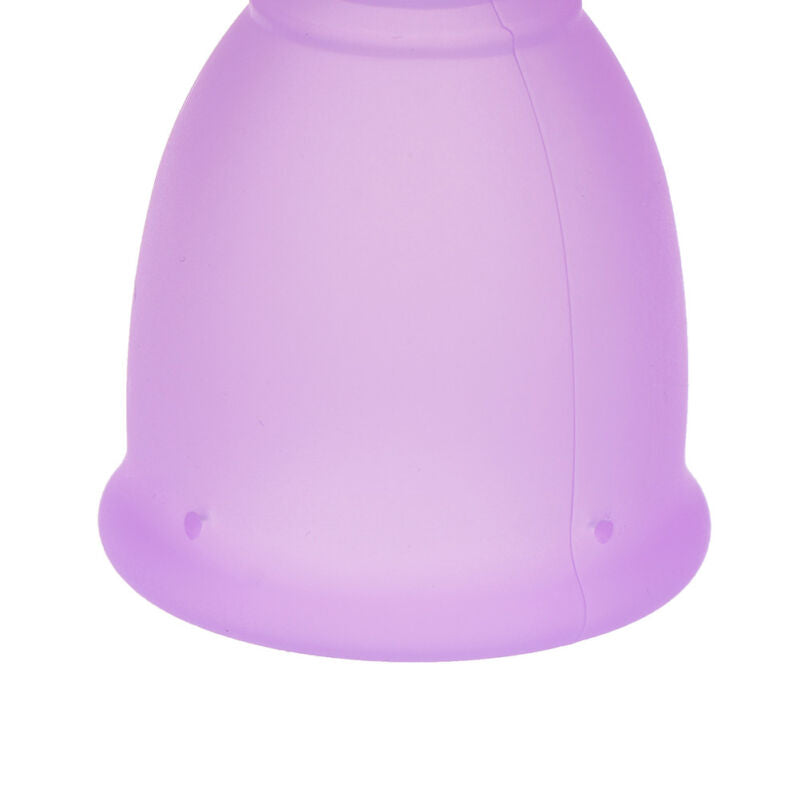 Medical-grade silicone reusable menstrual cup with 12-hour leak protection