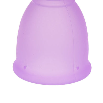 Medical-grade silicone reusable menstrual cup with 12-hour leak protection
