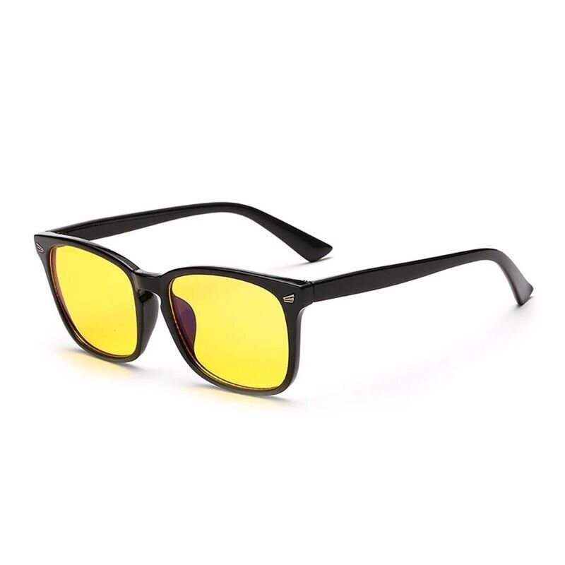 Anti-glare blue light blocking glasses for computer and screen use