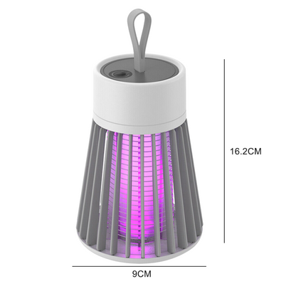 USB rechargeable UV mosquito zapper lamp silent insect trap
