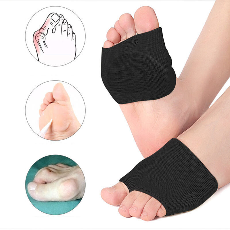 Gel metatarsal pad sleeves for ball of foot pain and Morton's neuroma