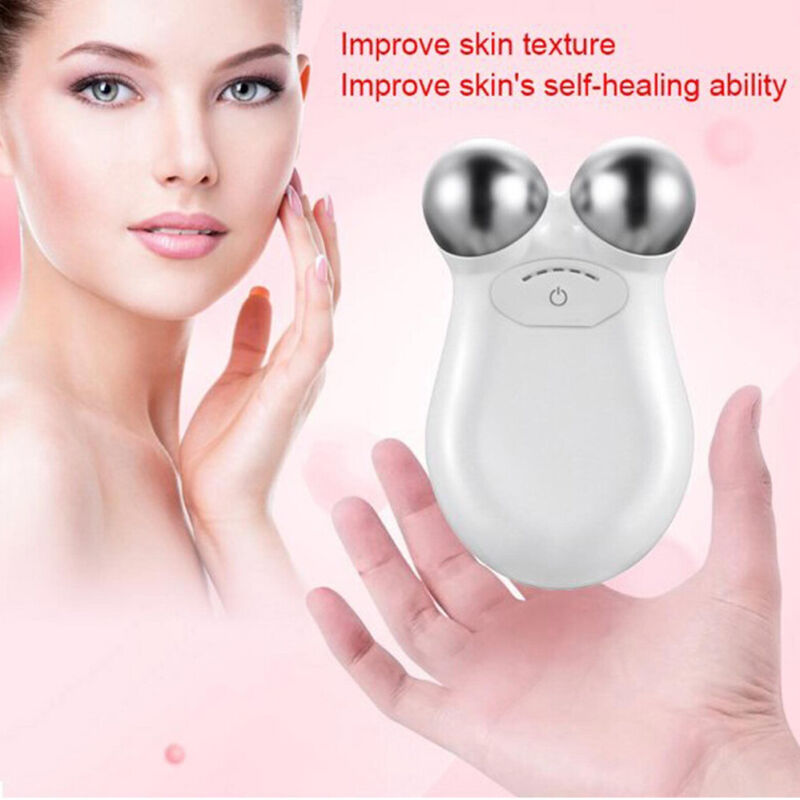 Microcurrent facial lifting device for anti-aging and sculpting
