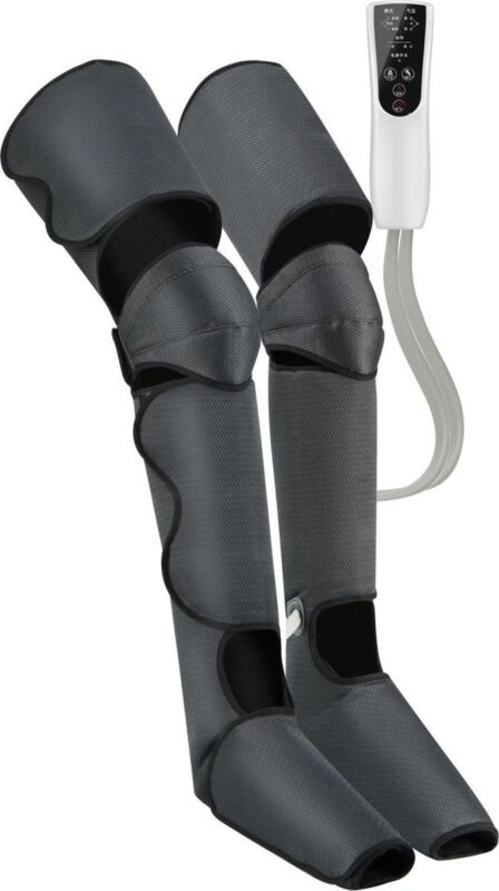 Full-leg air compression massager sequential recovery boots