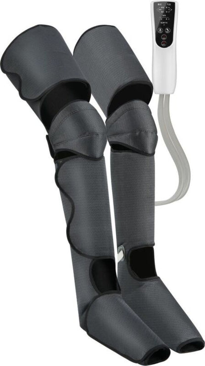 Full-leg air compression massager sequential recovery boots