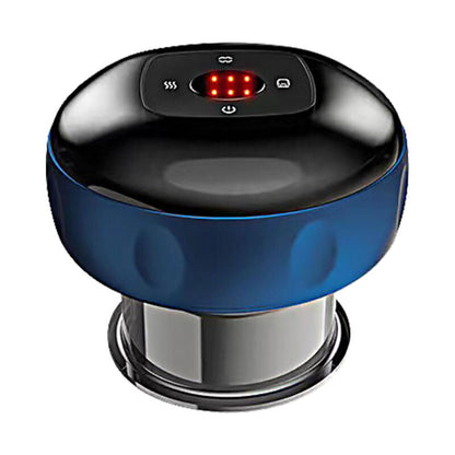 Smart electric cupping massager with red light therapy for back and muscle recovery