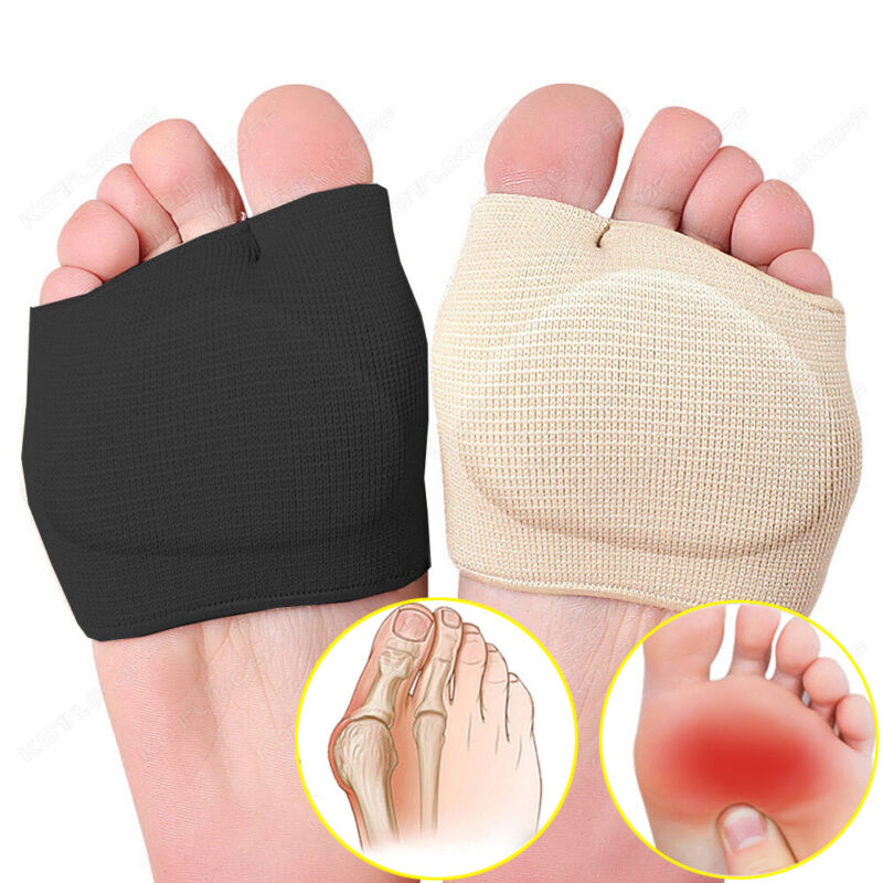 Gel metatarsal pad sleeves for ball of foot pain and Morton's neuroma