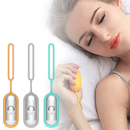 Chill pill handheld vibration calming device for anxiety and sleep