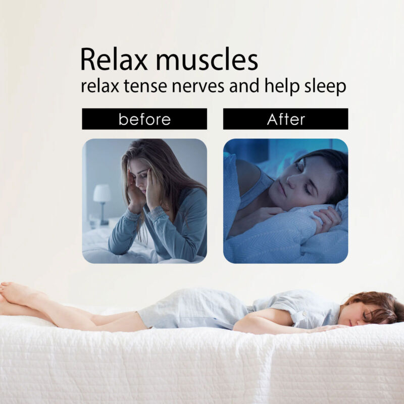 Topical melatonin sleep patches with lavender natural sleep aid