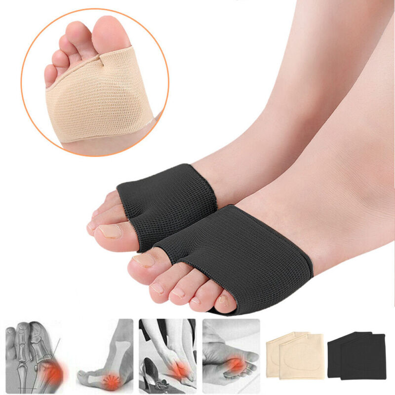 Gel metatarsal pad sleeves for ball of foot pain and Morton's neuroma