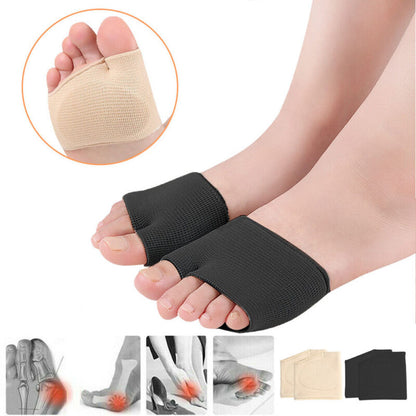 Gel metatarsal pad sleeves for ball of foot pain and Morton's neuroma