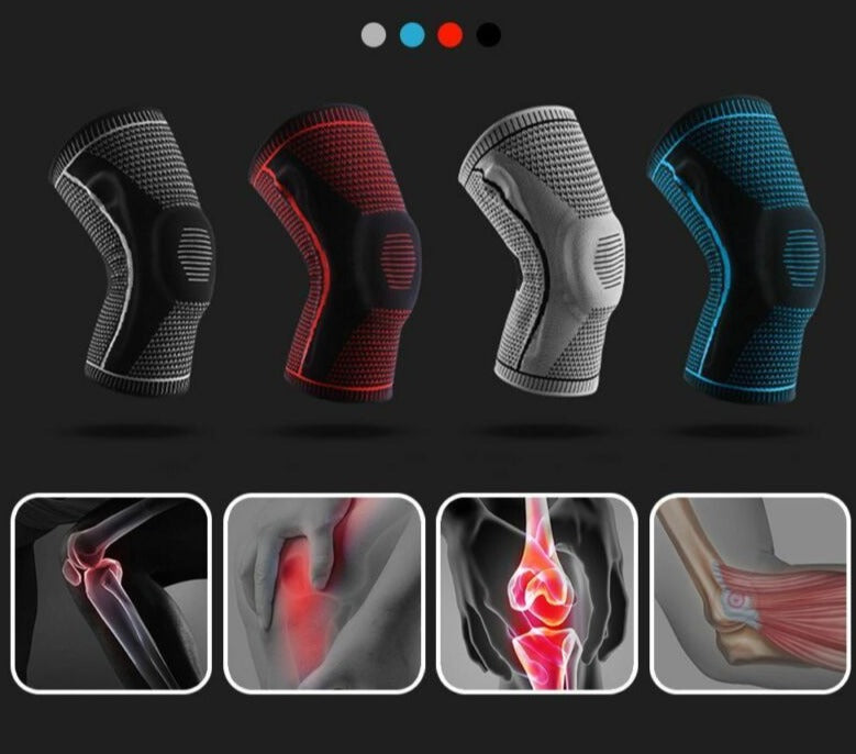 Adjustable knee brace with twin lateral stabilizers and patellar wrap