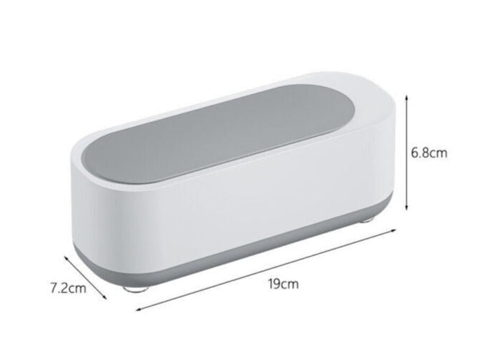Portable ultrasonic cleaning machine sonic bath for dentures and retainers