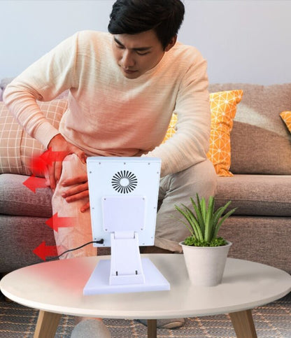 400W red light therapy panel with 660nm and 850nm near-infrared LEDs