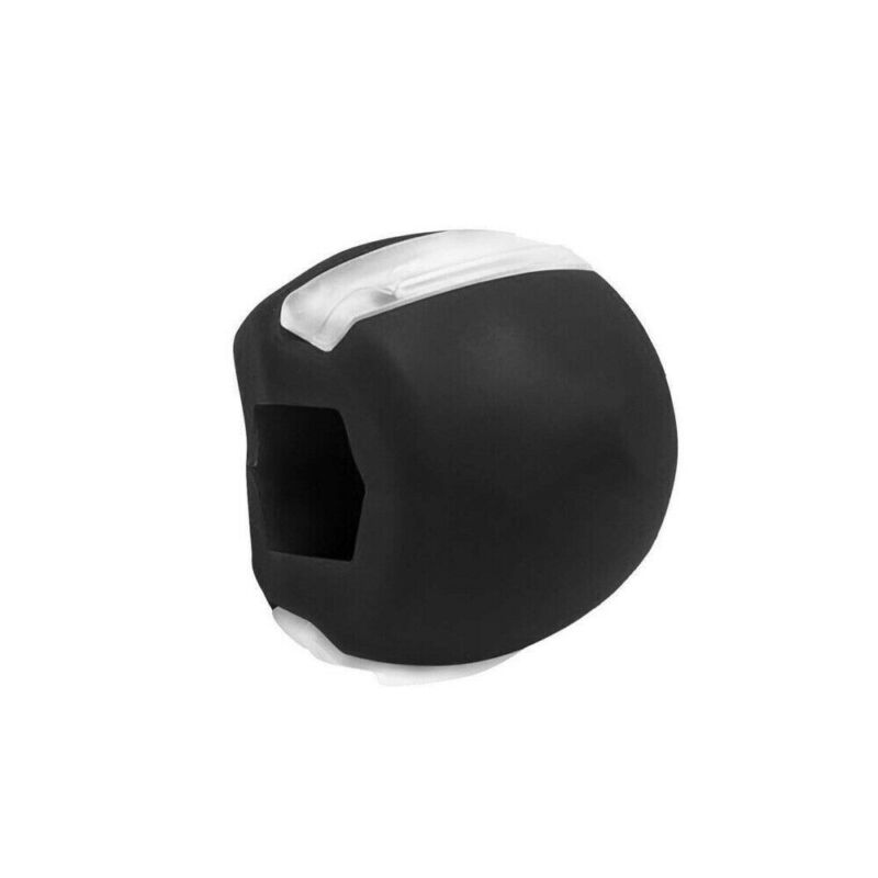 Silicone jawline exerciser jaw trainer for definition and tension