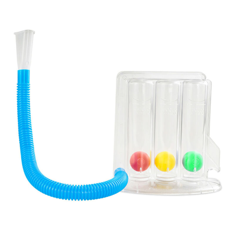 TriFlo incentive spirometer lung exerciser for breathing training