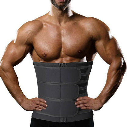 Adjustable neoprene sauna waist trainer sweat belt for postpartum and core support