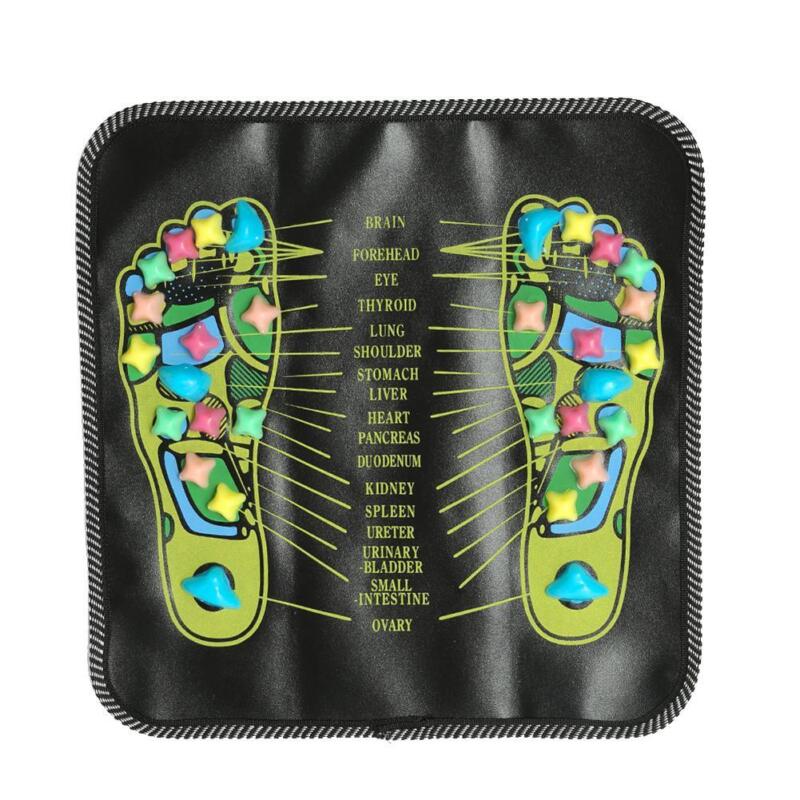 Stone-walk reflexology acupressure foot massage mat