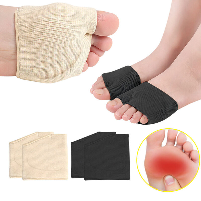 Gel metatarsal pad sleeves for ball of foot pain and Morton's neuroma