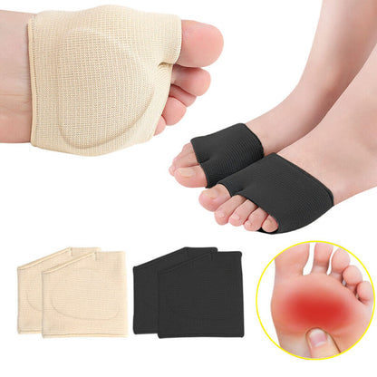 Gel metatarsal pad sleeves for ball of foot pain and Morton's neuroma