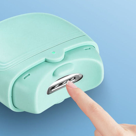 Electric automatic nail clippers with built-in light for adults and seniors