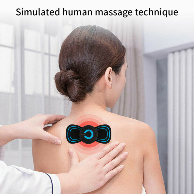 Wireless portable TENS EMS pulse massager for back, neck and muscle pain