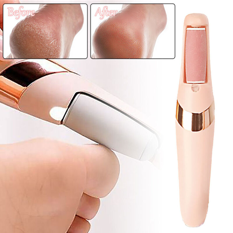 Electric vacuum foot callus remover with grinding heads for pedicure