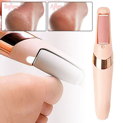 Electric vacuum foot callus remover with grinding heads for pedicure