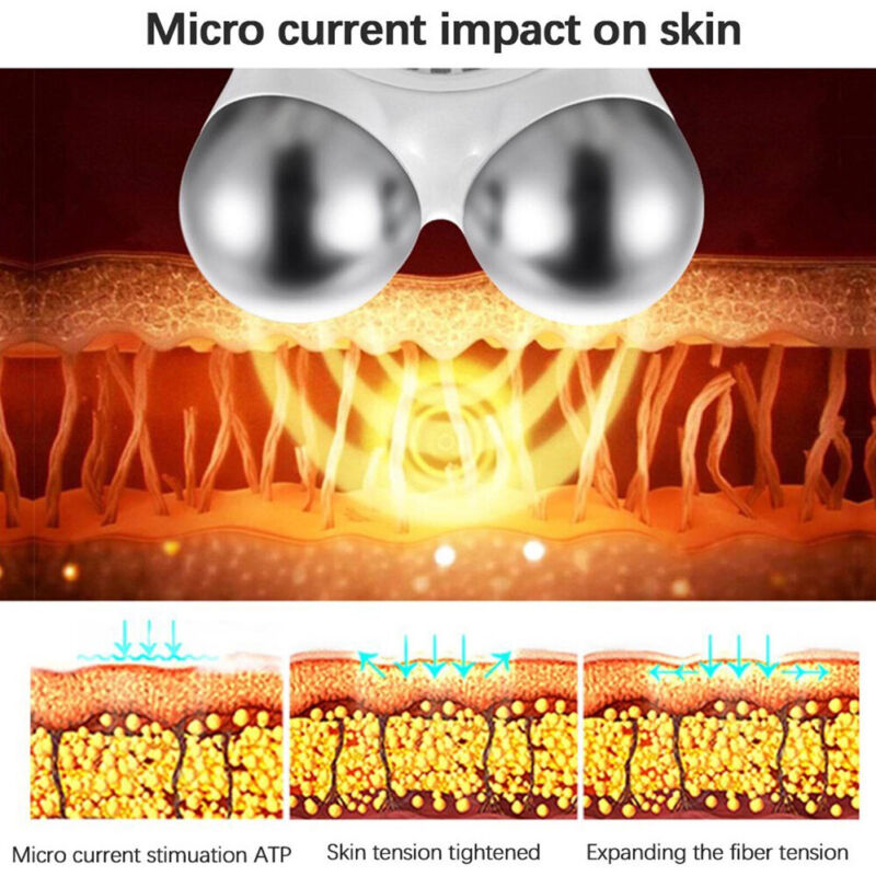 Microcurrent facial lifting device for anti-aging and sculpting