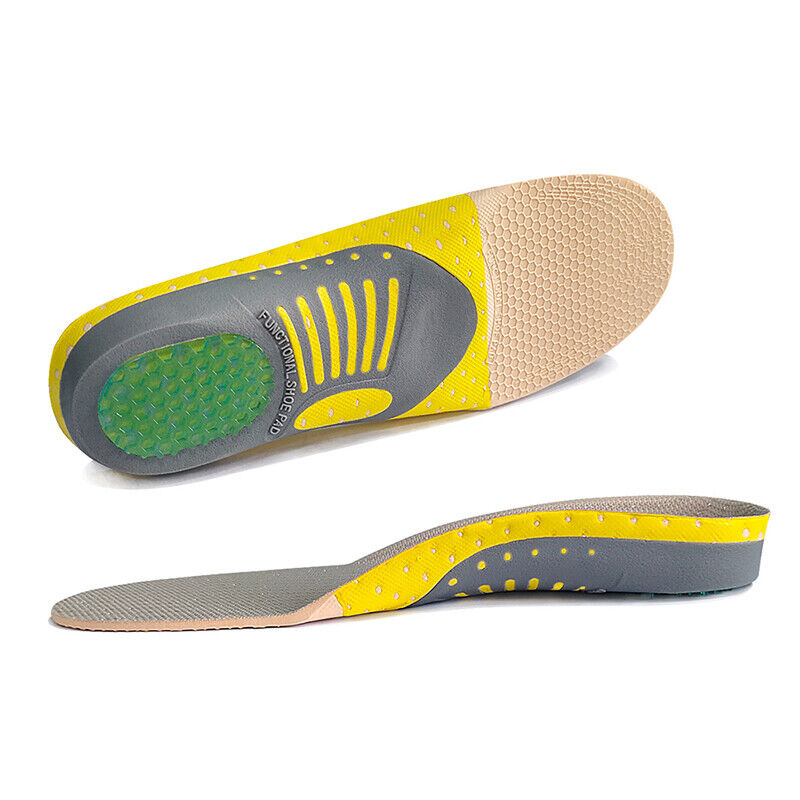 Heavy-duty orthotic gel insoles for plantar fasciitis and standing all day