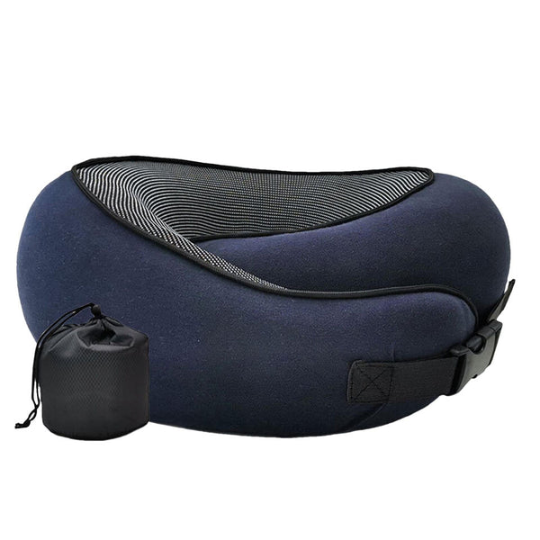 Memory foam travel neck pillow full support