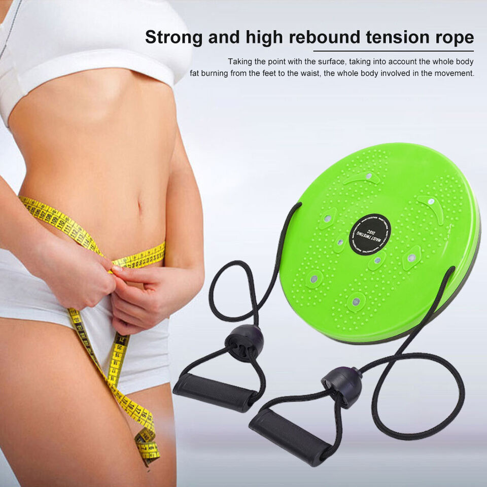Twisting disc curve shaper waist trainer with handles