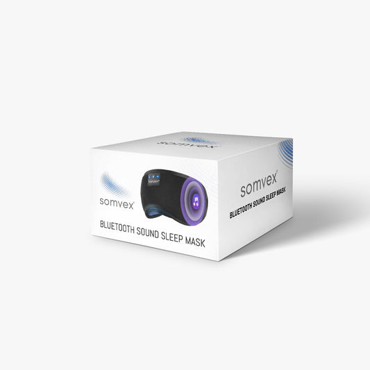 Bluetooth sound sleep mask blocks light and noise