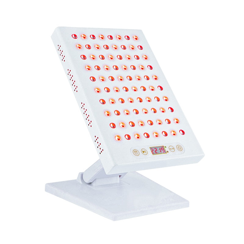400W red light therapy panel with 660nm and 850nm near-infrared LEDs