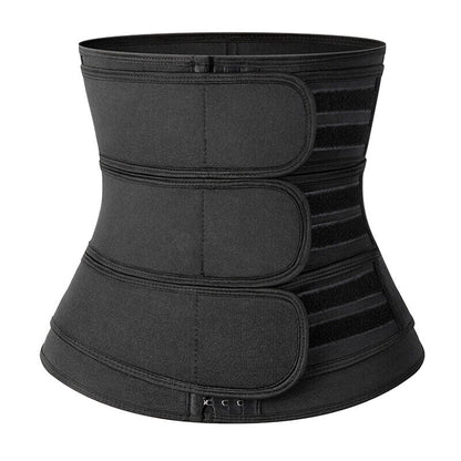 Adjustable neoprene sauna waist trainer sweat belt for postpartum and core support
