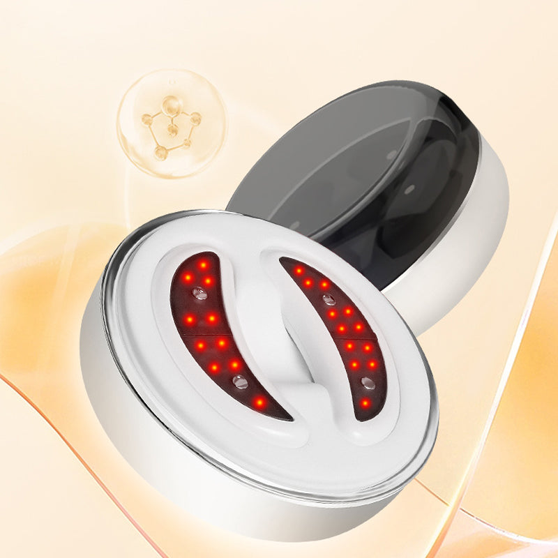 EMS red light heated eye massager mask for dry eyes and fatigue