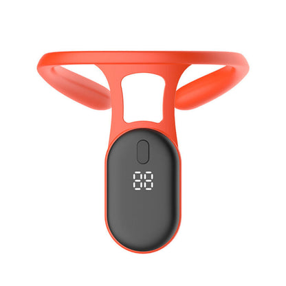Smart wearable posture corrector sensor with vibration reminders for tech neck