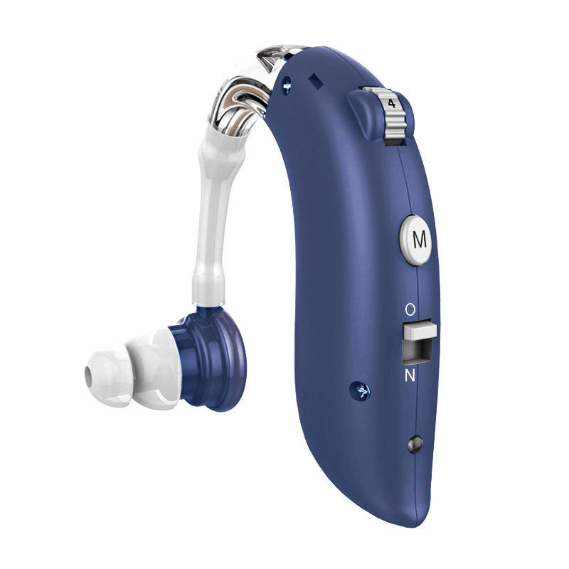 Rechargeable behind-the-ear digital hearing aid with noise reduction