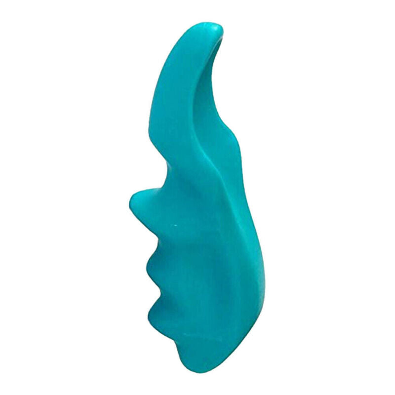 Ergonomic thumb-saver deep tissue trigger point self-massage tool