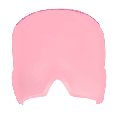 Wearable gel ice cap migraine relief hat with 360 degree cold compression
