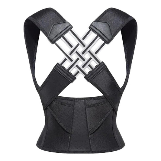 Adjustable shoulder posture brace for slouching and tech neck