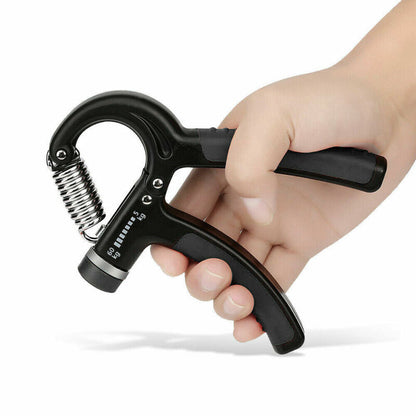 Adjustable 10-60kg hand gripper grip strength trainer
