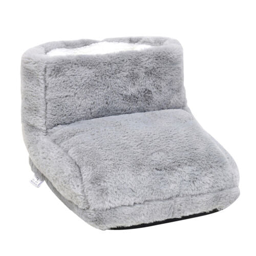 USB electric heated foot warmer thermal bootie for cold feet and circulation