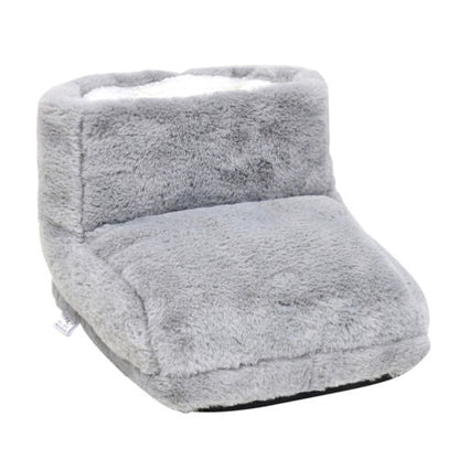 USB electric heated foot warmer thermal bootie for cold feet and circulation