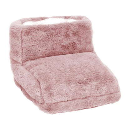 USB electric heated foot warmer thermal bootie for cold feet and circulation